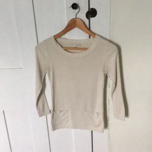 Banana Republic cream top